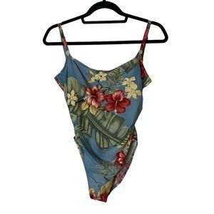 Tommy Bahama Sz 10 Tropical Swim Bathing Suit